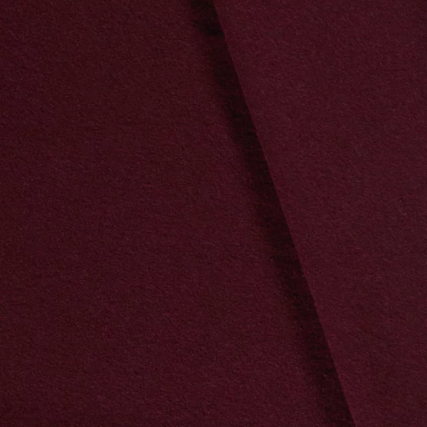 Tissu Manteau 100% laine Bordeaux – Image 2