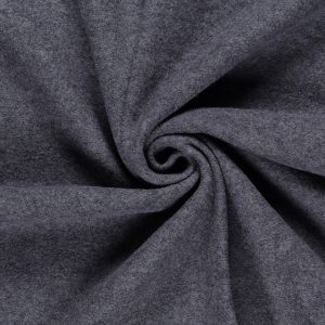Tissu Manteau 100% laine Gris