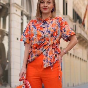 Patron pochette chemisier Fenice