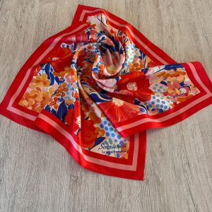 Foulard "Serenissima" 100% twill de  soie