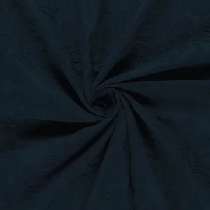 Broderie bleu marine